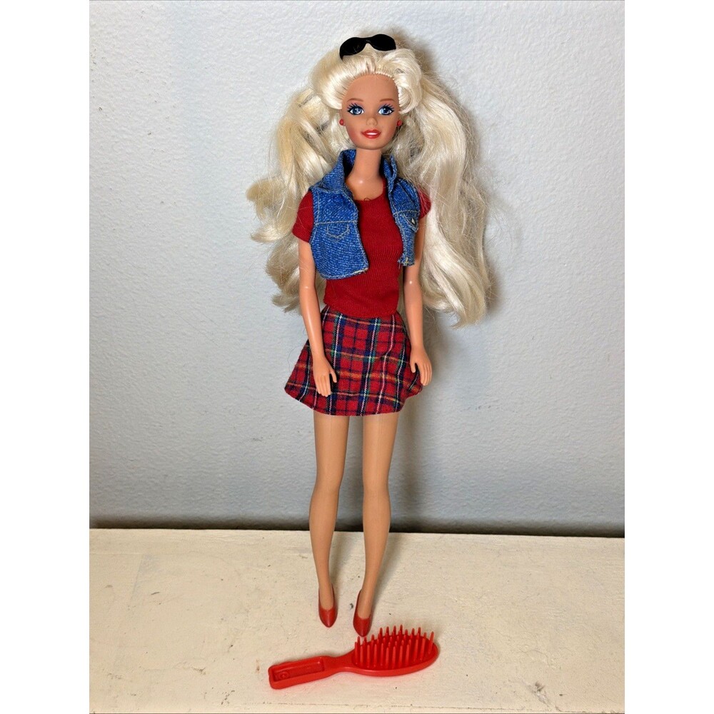 Vintage Barbie Cool Shoppin' Barbie #17487 Accessories Outfit Shoes 1997 1990s